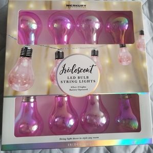 irisdecscent led bulb string lights
